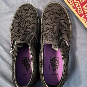 Van’s-black Skull-Men’s 6